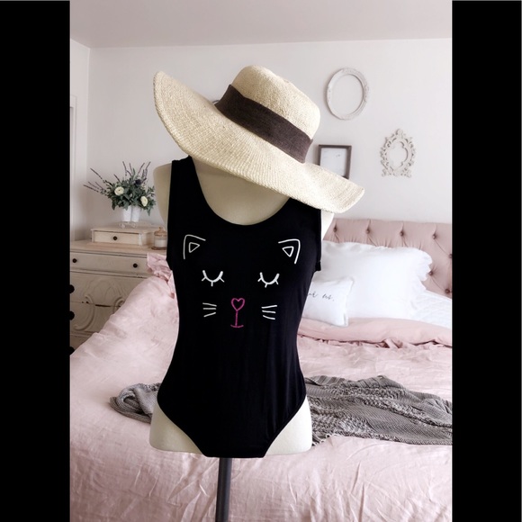Black Cat Bodysuit - Picture 1 of 1